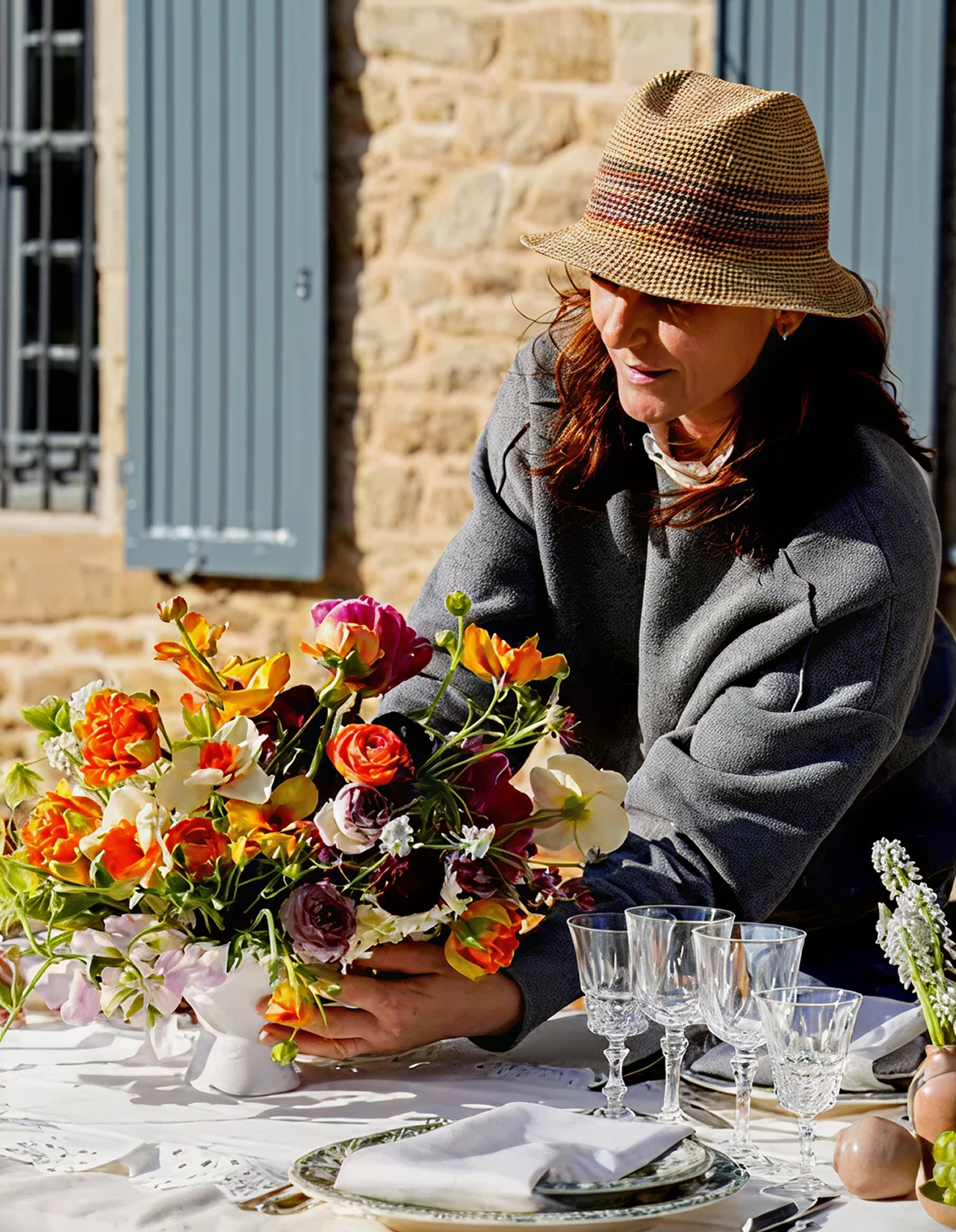 Installation florale événement