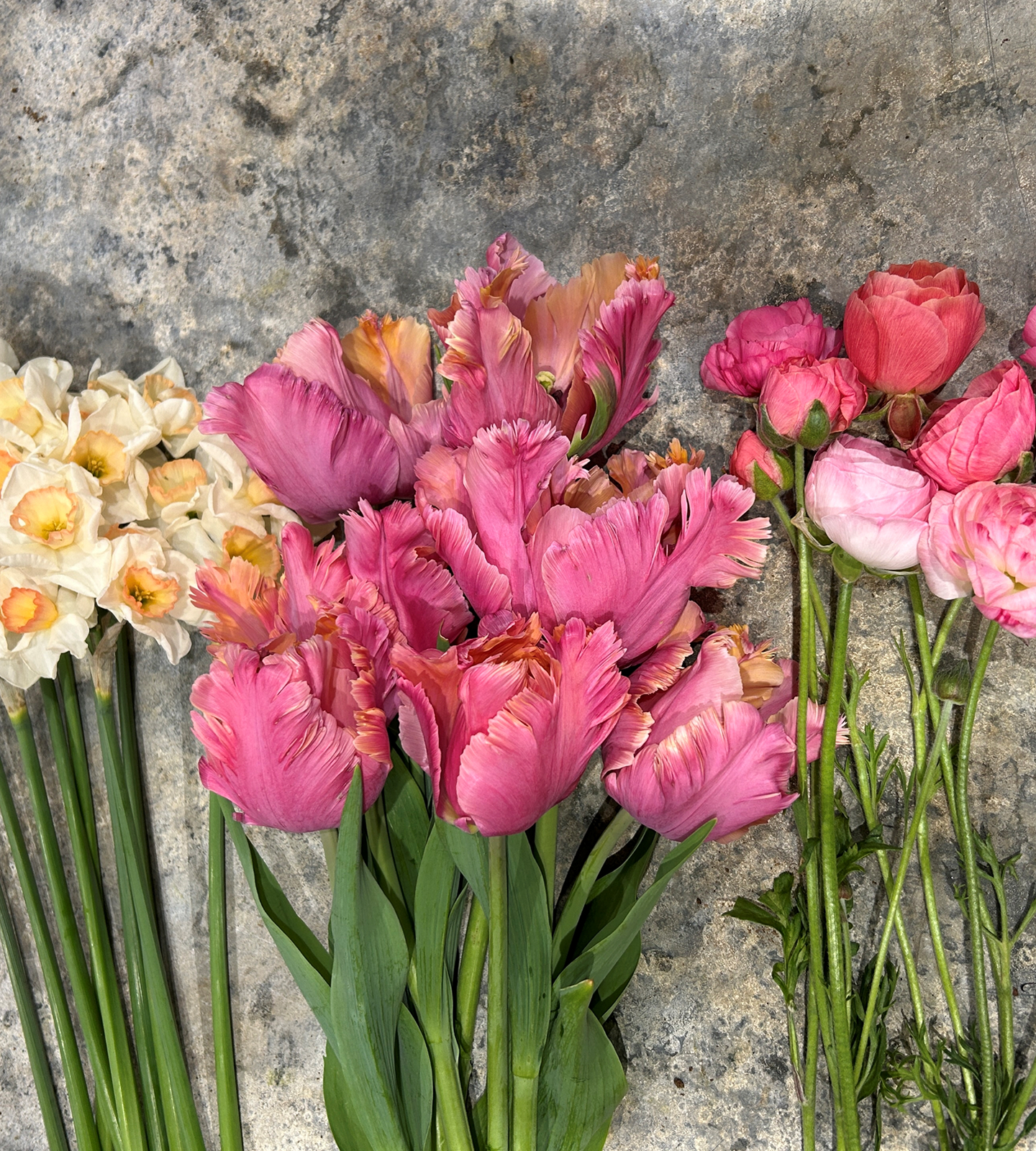 Mariage fleuri coloré